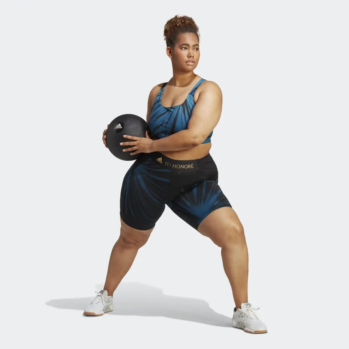 Adidas x 11 Honoré Short Leggings (Plus Size). 3