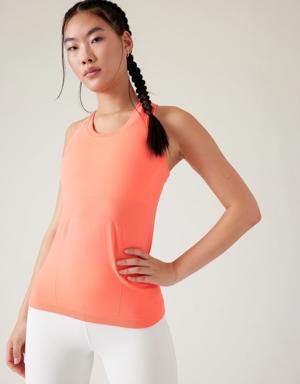 Athleta Momentum Seamless Tank orange