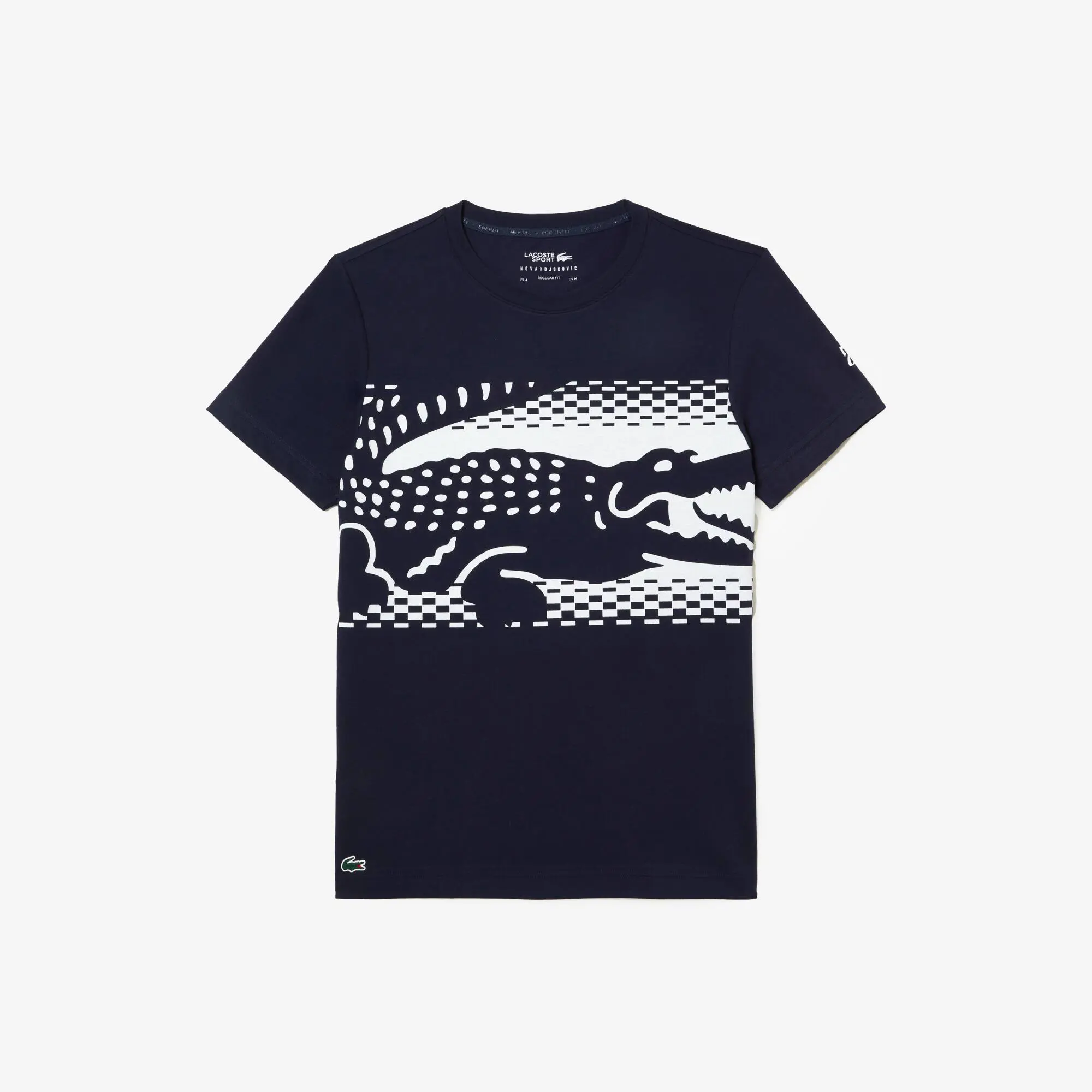 Lacoste T-shirt homme Lacoste Tennis x Novak Djokovic en jersey. 2 Lacoste T-shirt homme Lacoste Tennis x Novak Djokovic en jersey. 2