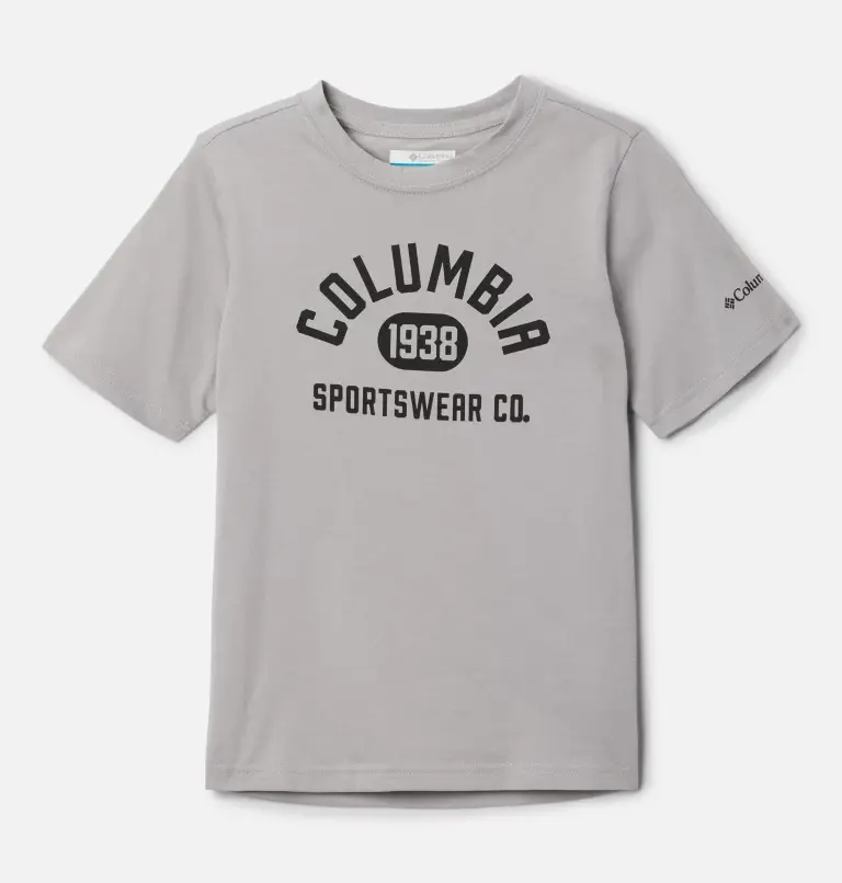 Columbia Boy's Basin Ridge™ Organic Cotton Graphic T-Shirt. 2