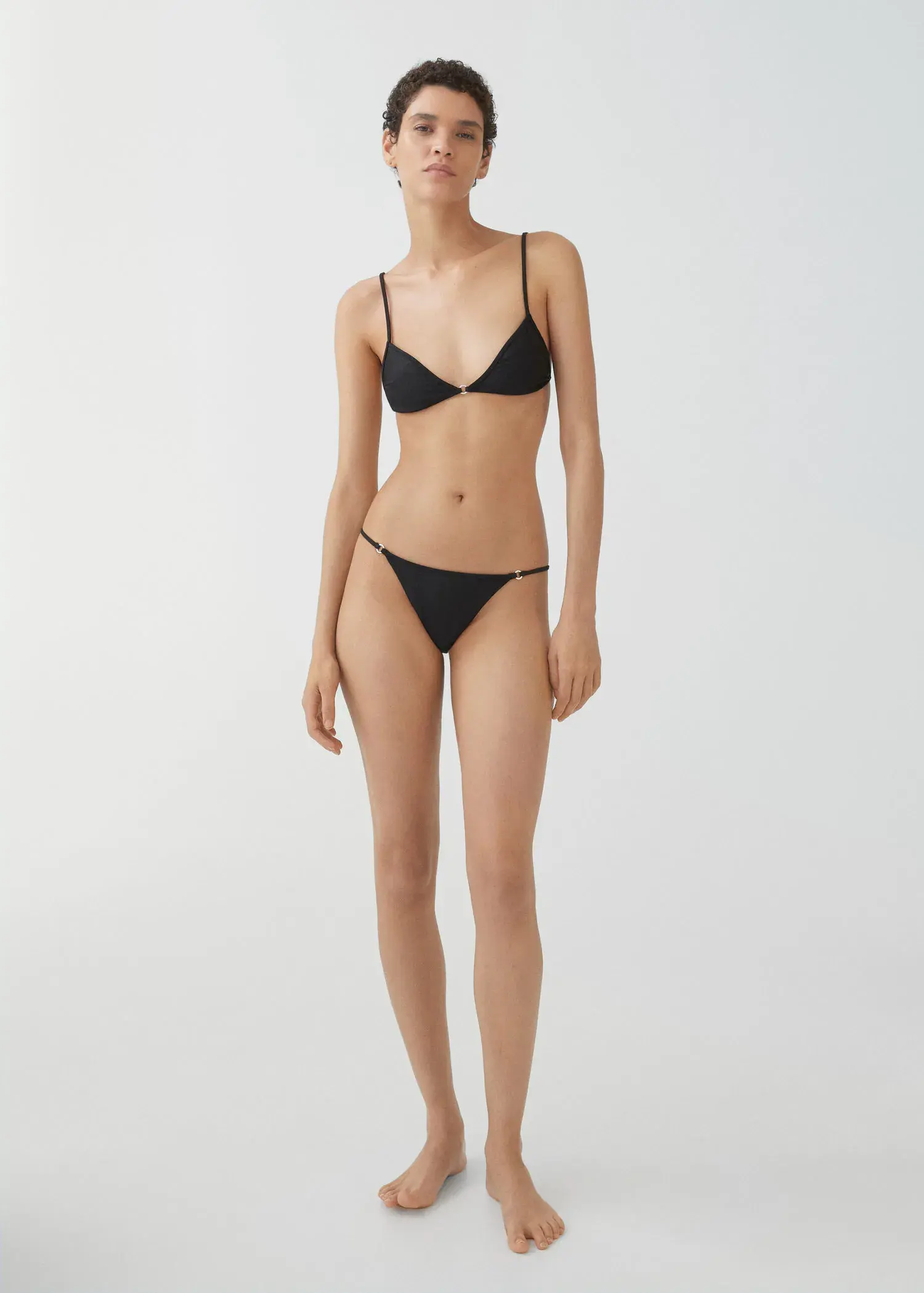 Mango Culotte bikini détail métallique. 1