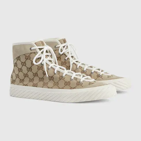 Gucci Men's high top GG sneaker. 2 Gucci Men's high top GG sneaker. 2
