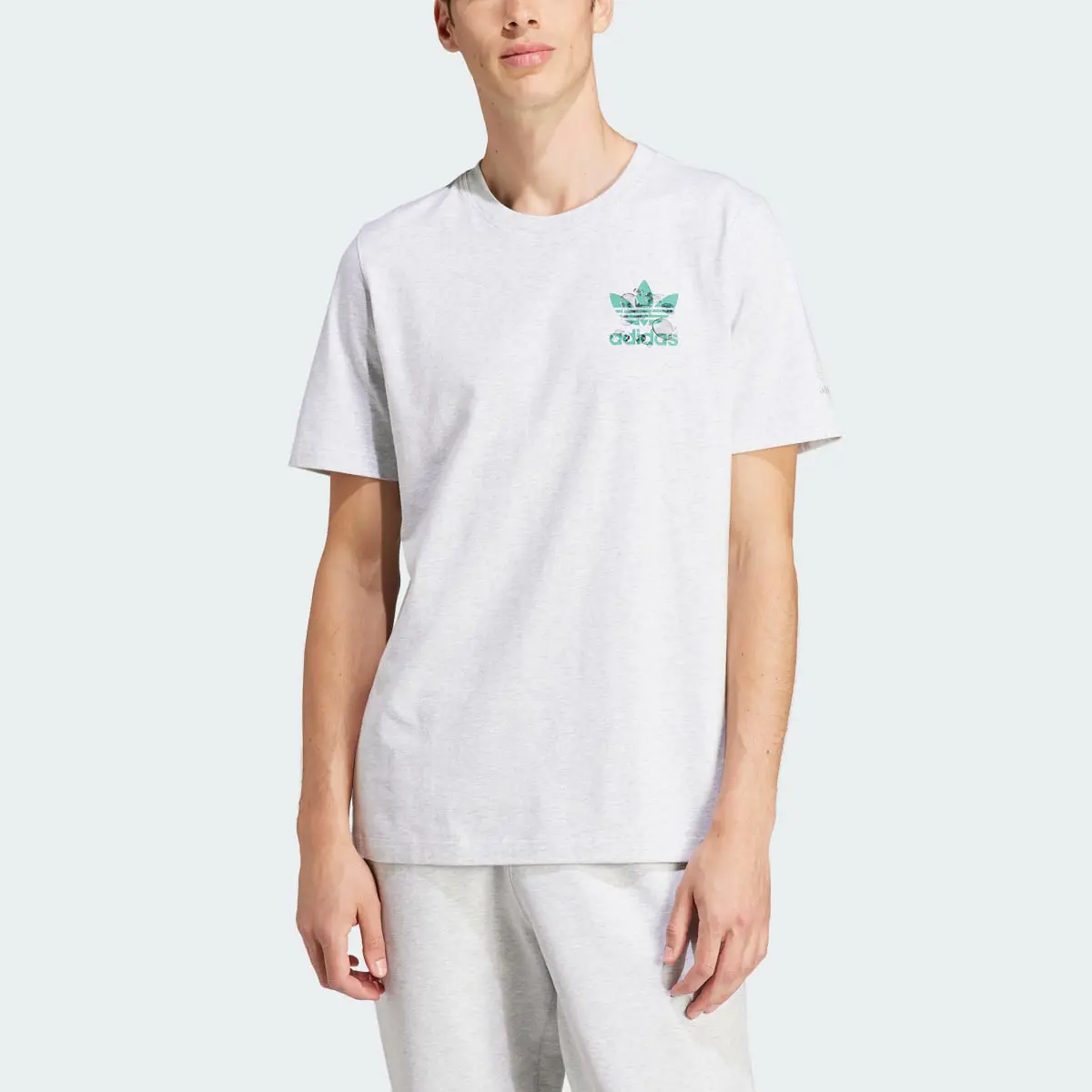 Adidas Playera Estampada Liquid Trifolio. 1