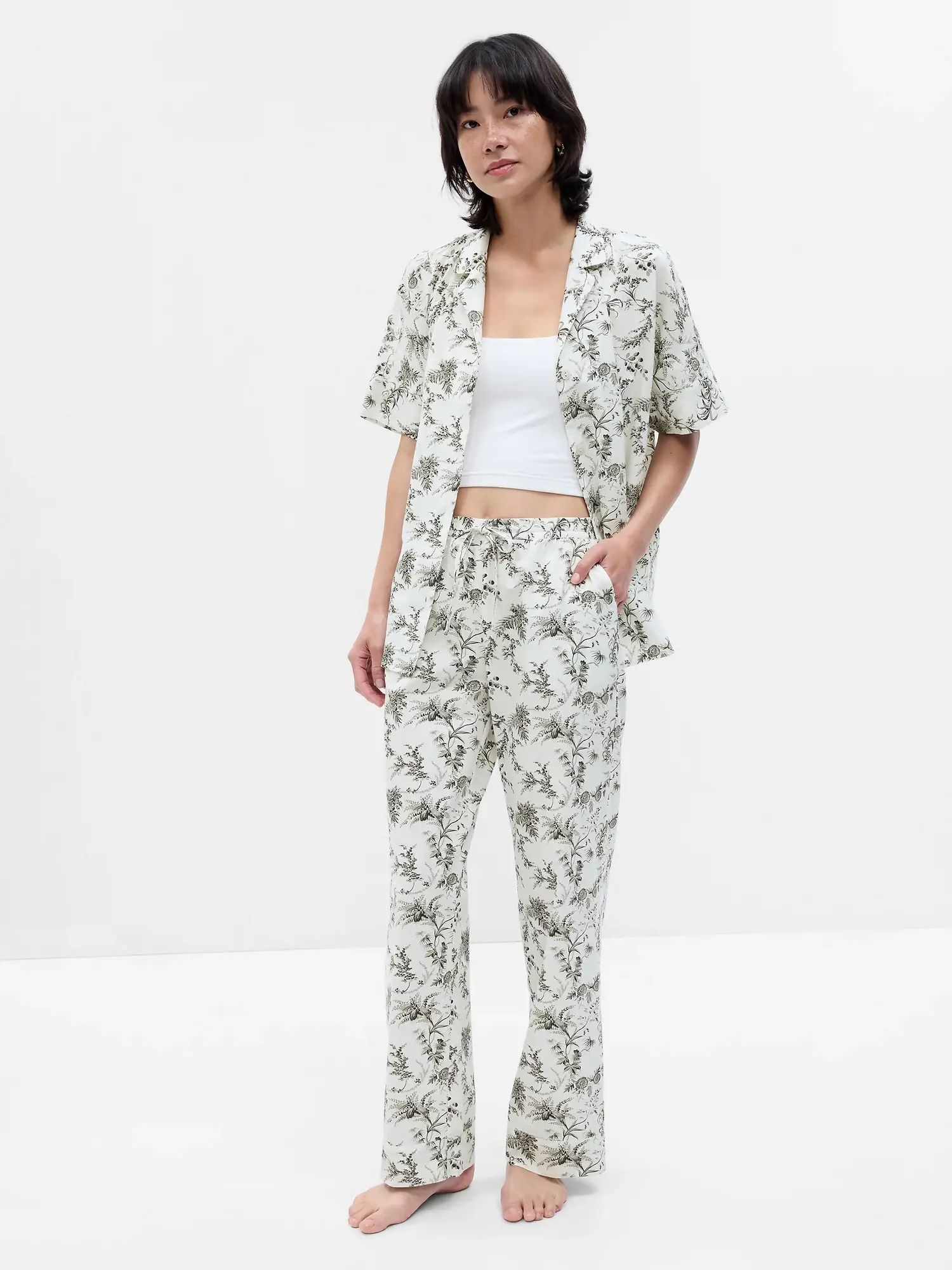 Gap Poplin PJ Pant multi. 1