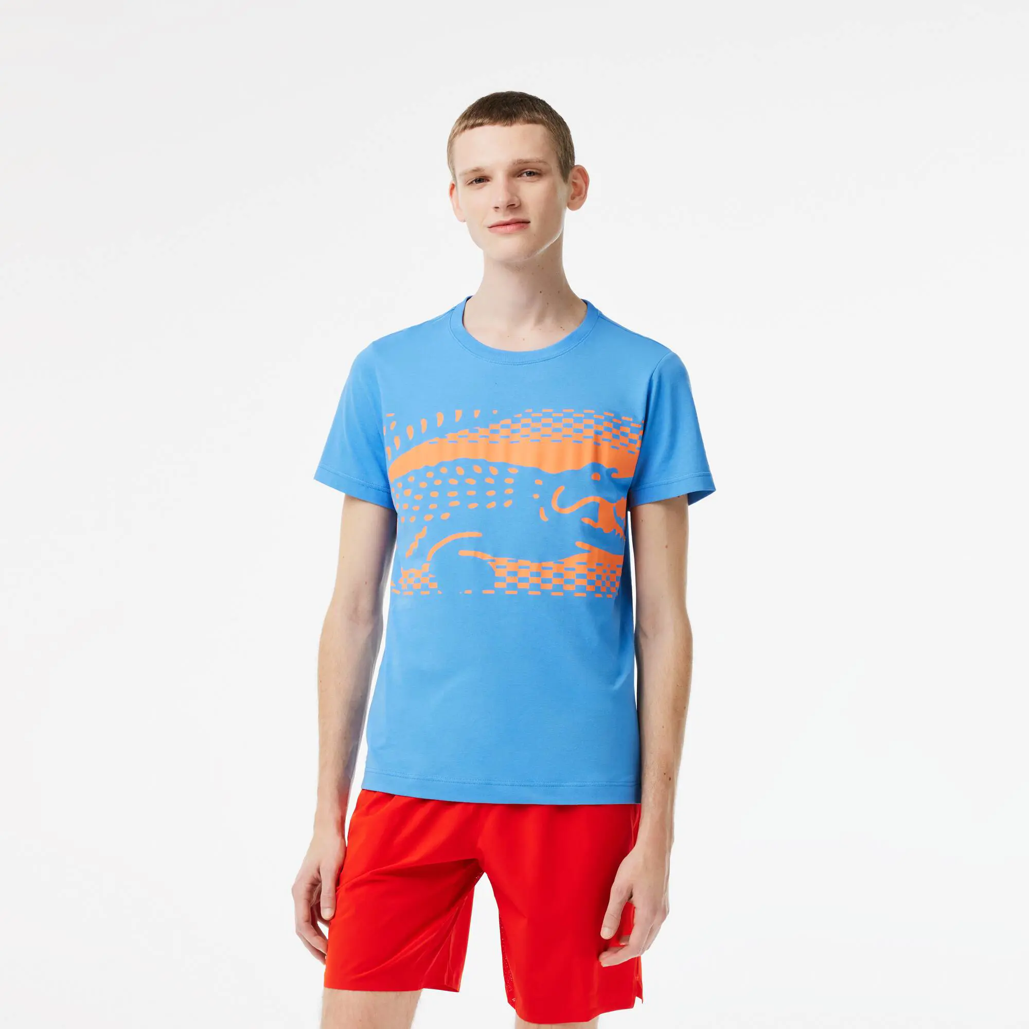 Lacoste Herren LACOSTE TENNIS x Novak Djokovic T-Shirt. 1 Lacoste Herren LACOSTE TENNIS x Novak Djokovic T-Shirt. 1