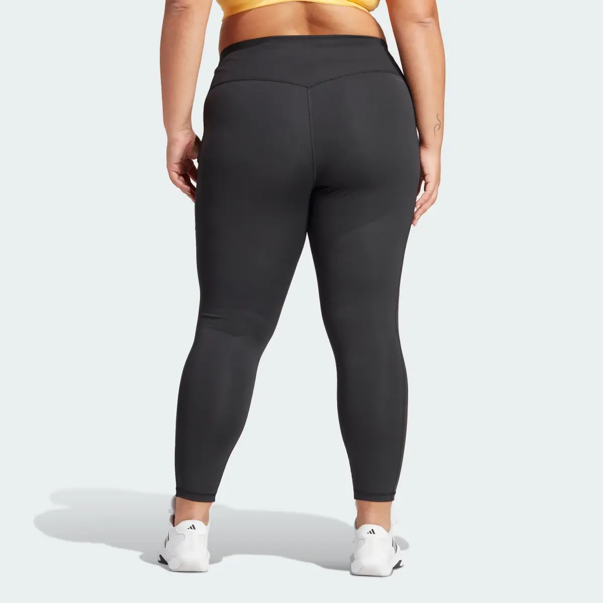 Adidas Optime Full-Length Leggings (Plus Size). 2