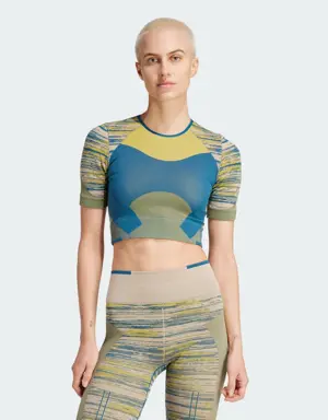 T-shirt court de yoga adidas by Stella McCartney TrueStrength