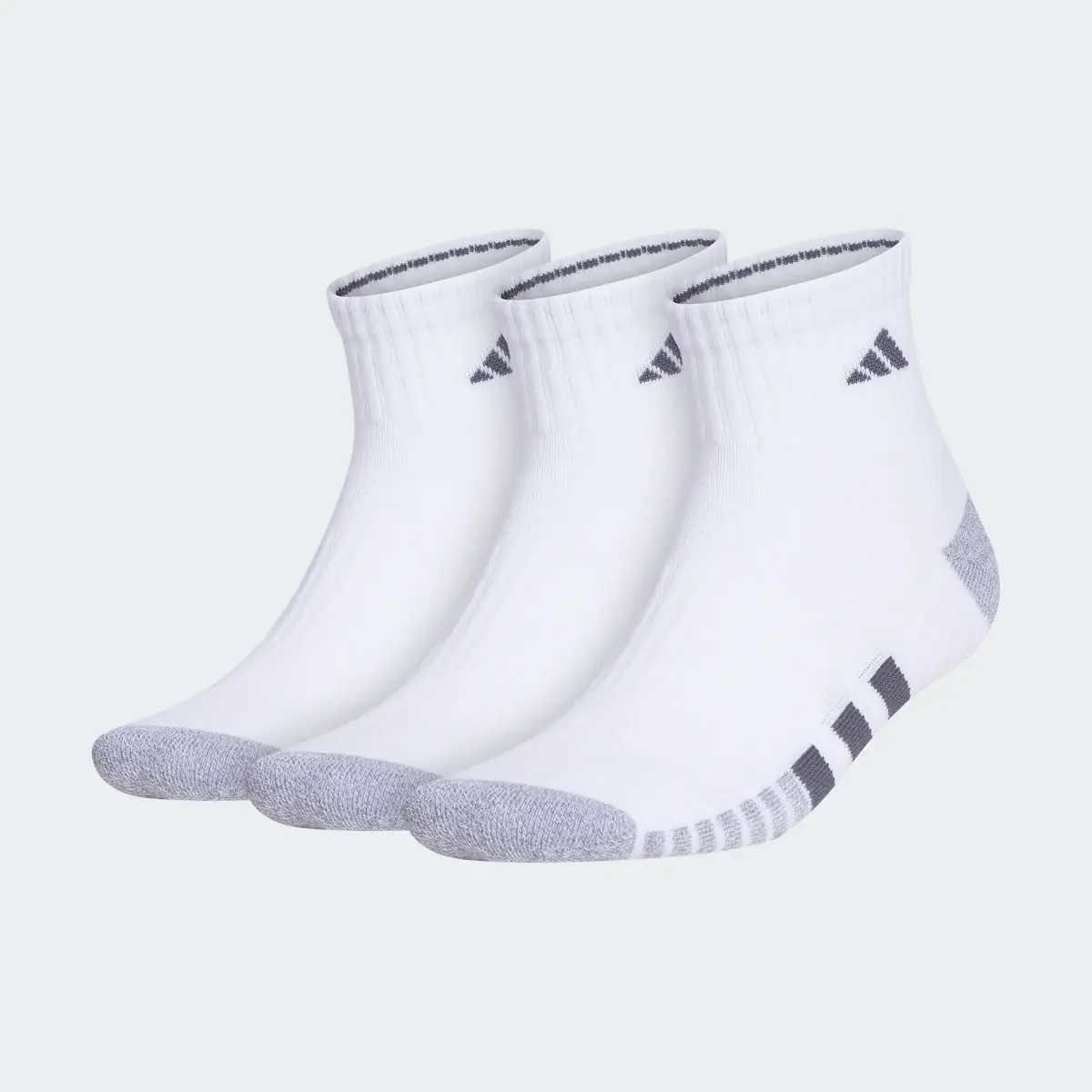 Adidas Cushioned Quarter Socks 3 Pairs. 2