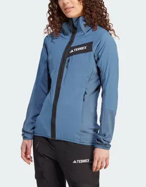 Terrex Techrock Hooded Wind Fleece Jacket