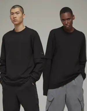 Y-3 Crepe Jersey Long Sleeve Tee