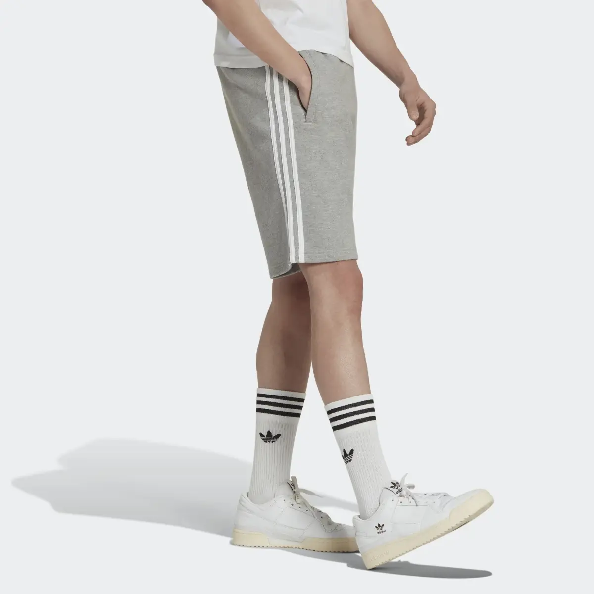 Adidas 3-Stripes Sweat Shorts. 3