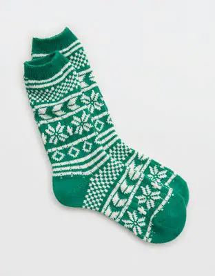 American Eagle Fairisle Socks. 1