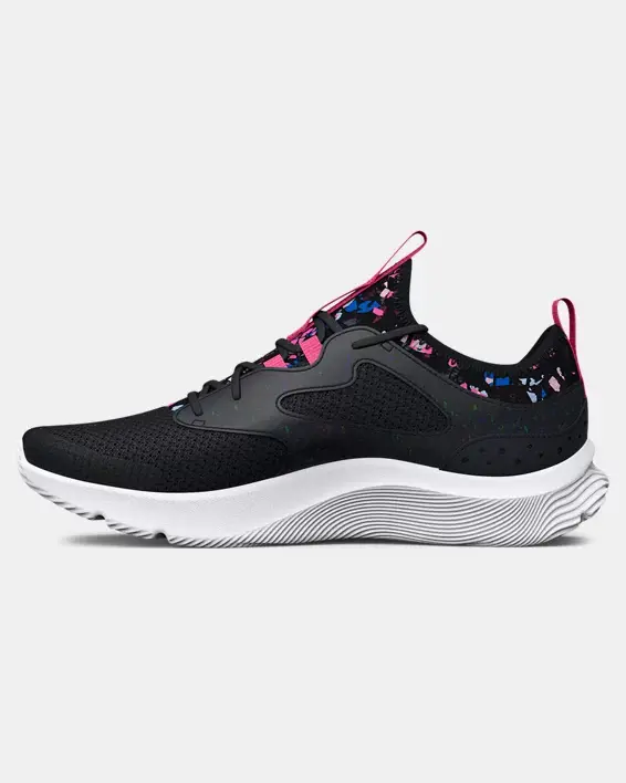 Under Armour Girls' Grade School UA Infinity 2.0 Printed Running Shoes. 2