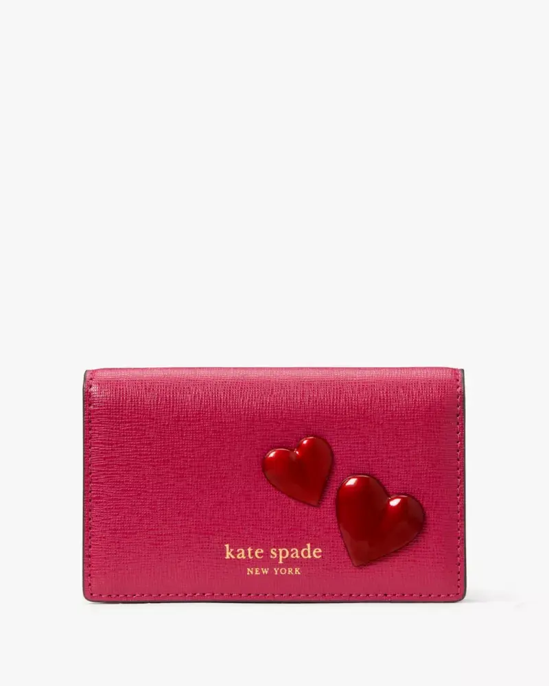 Kate Spade Pitter Patter Small Bifold Snap Wallet. 1