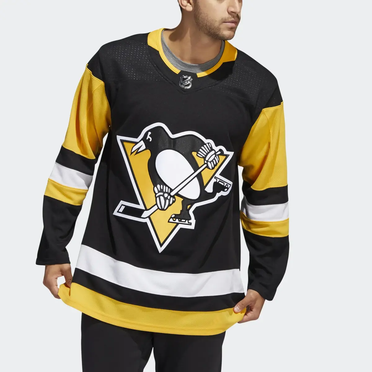 Adidas Penguins Home Authentic Jersey. 1