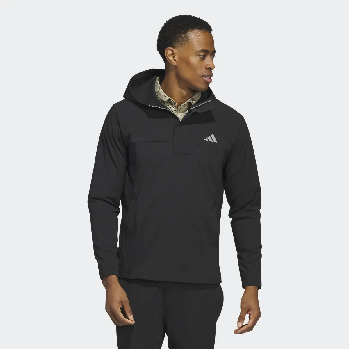 Adidas Ripstop 1/4-Zip Golf Hoodie. 2