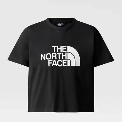 The North Face Girls&#39; Cropped Easy T-Shirt. 1