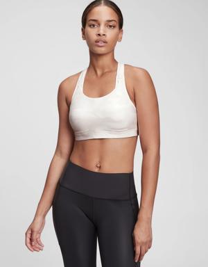 Gap Maternity GapFit Low Impact Nursing Sports Bra gray