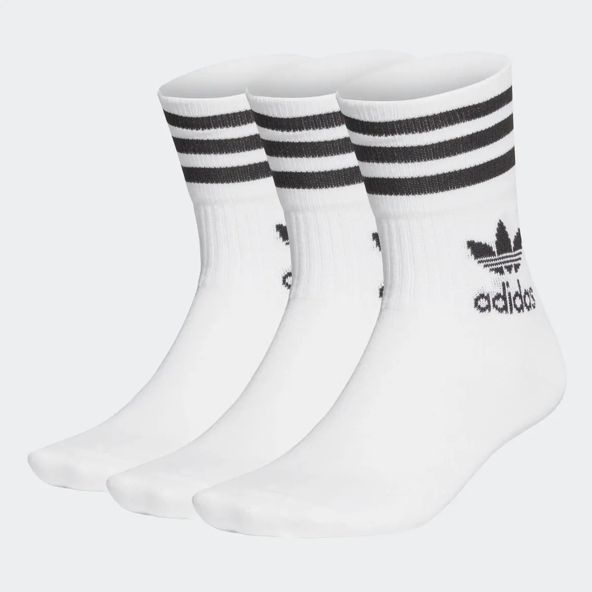 Adidas Mid-Cut Crew Socken, 3 Paar. 2