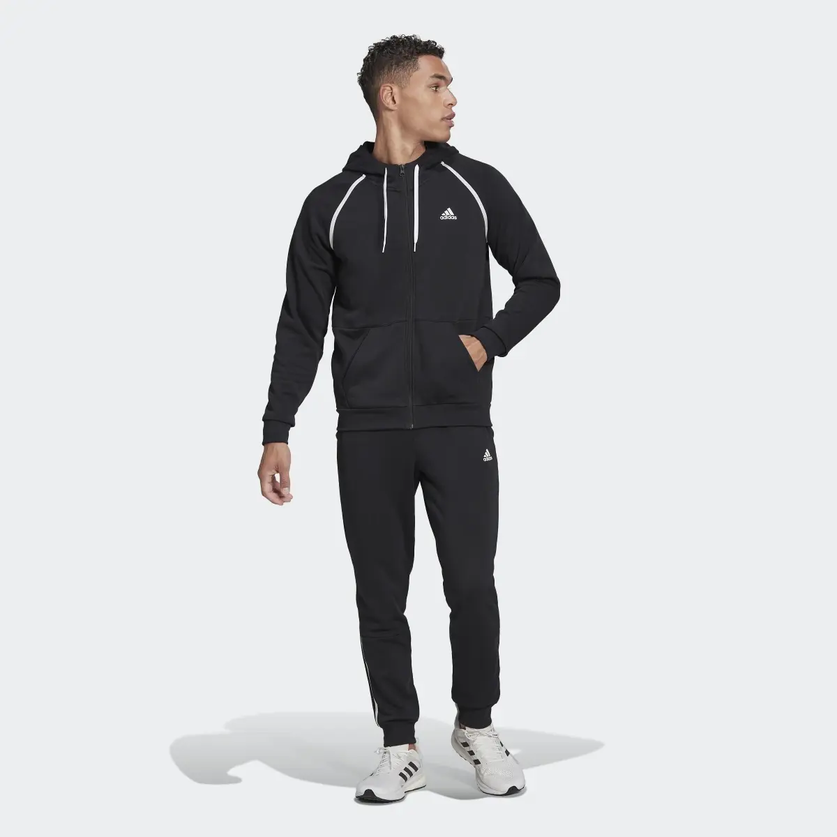 Adidas Cotton Piping Track Suit. 2