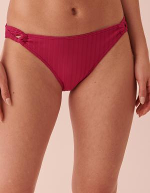 BEAUJOLAIS Shirred Sides Bikini Bottom