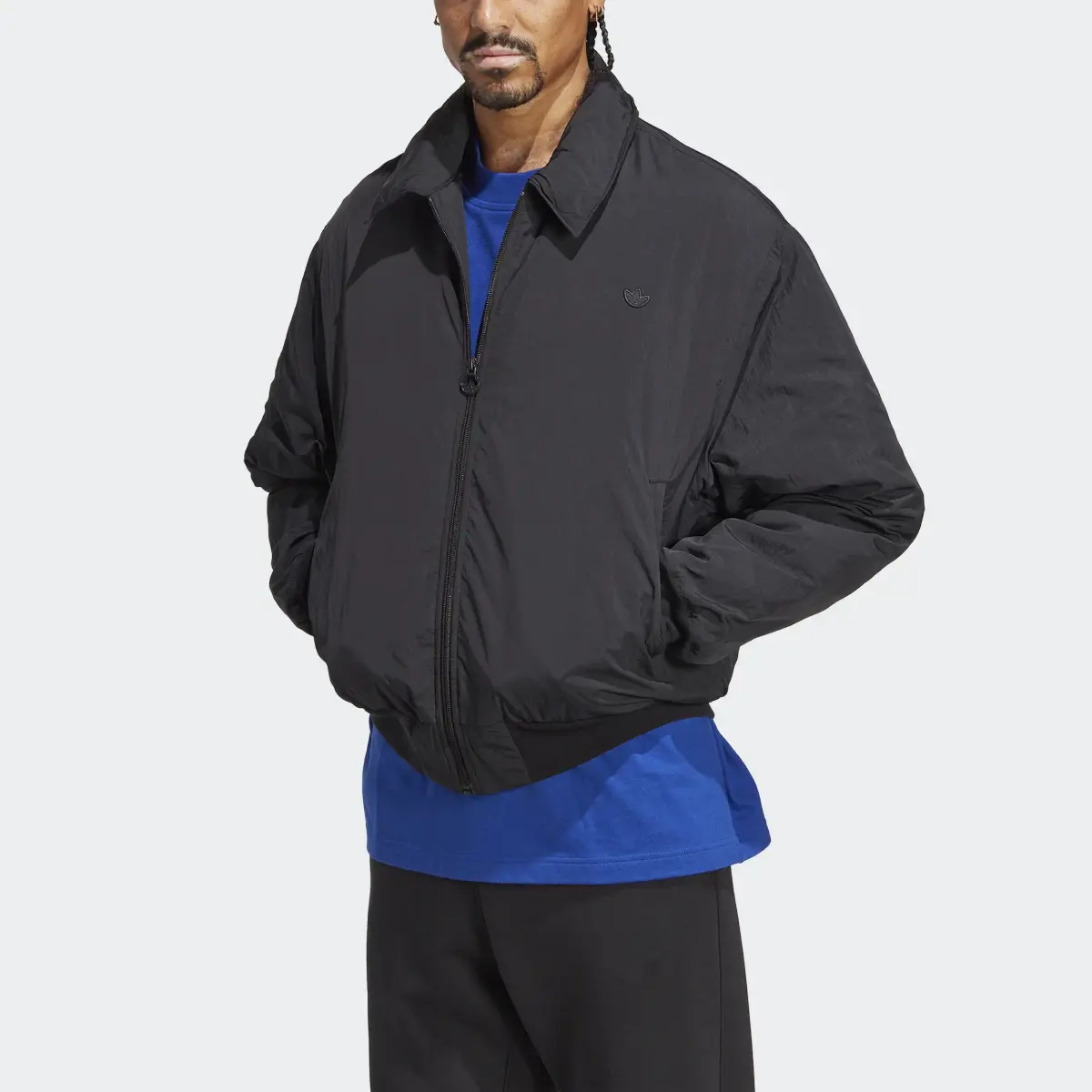 Adidas Premium Essentials Crinkle Nylon Jacket. 1