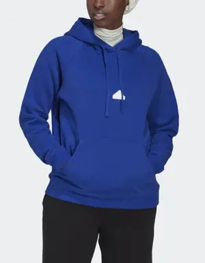 Adidas Oversized Hooded Sweatshirt