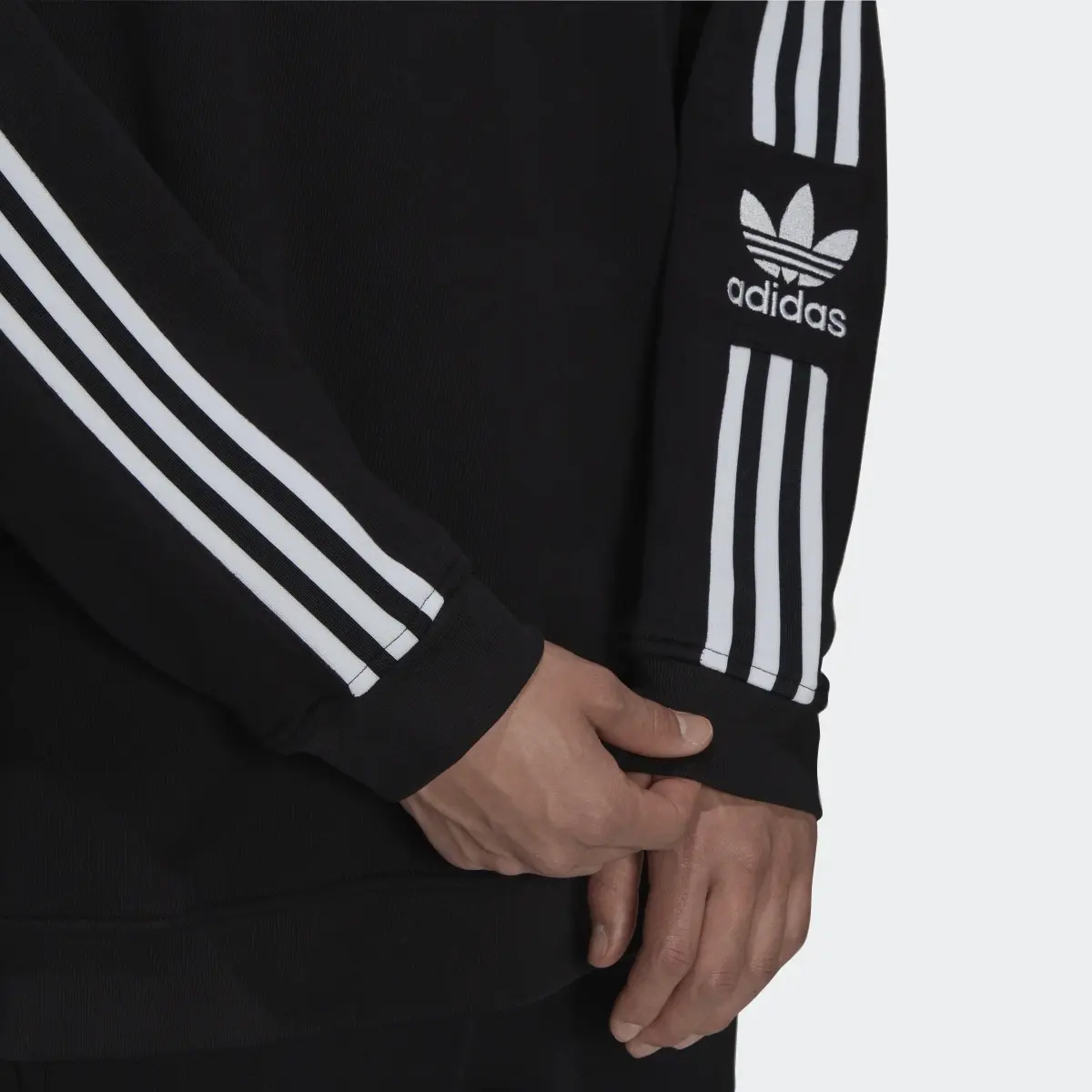 Adidas Felpa adicolor Classics Lock-Up Trefoil Crewneck. 3