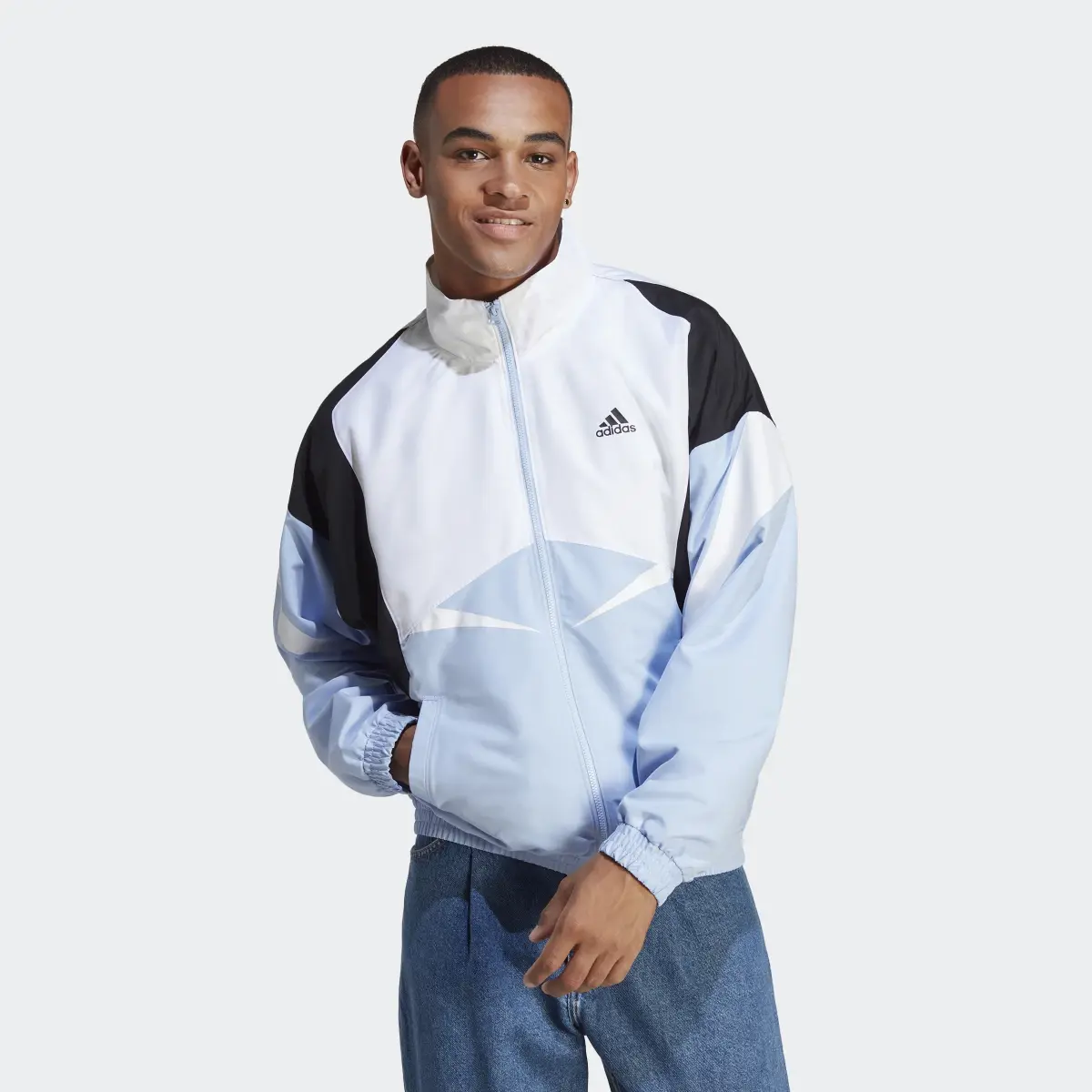 Adidas Colorblock Track Jacket. 2