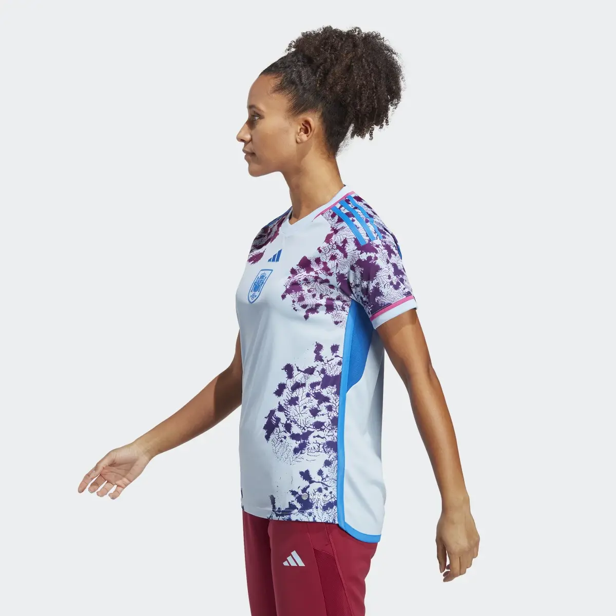 Adidas Spain Women's Team 23 Away Jersey. 3