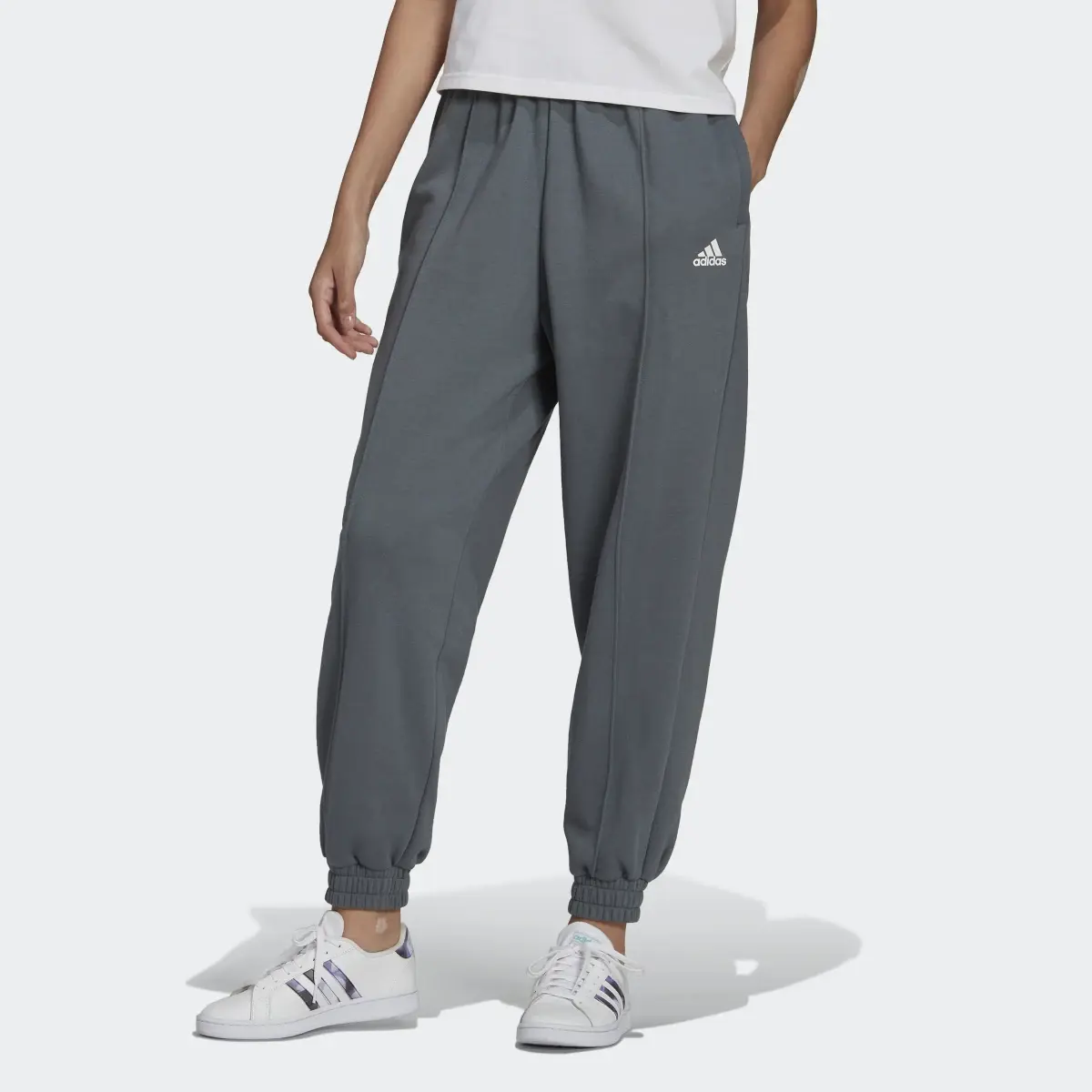 Adidas Essentials Studio Fleece Eşofman Altı. 1