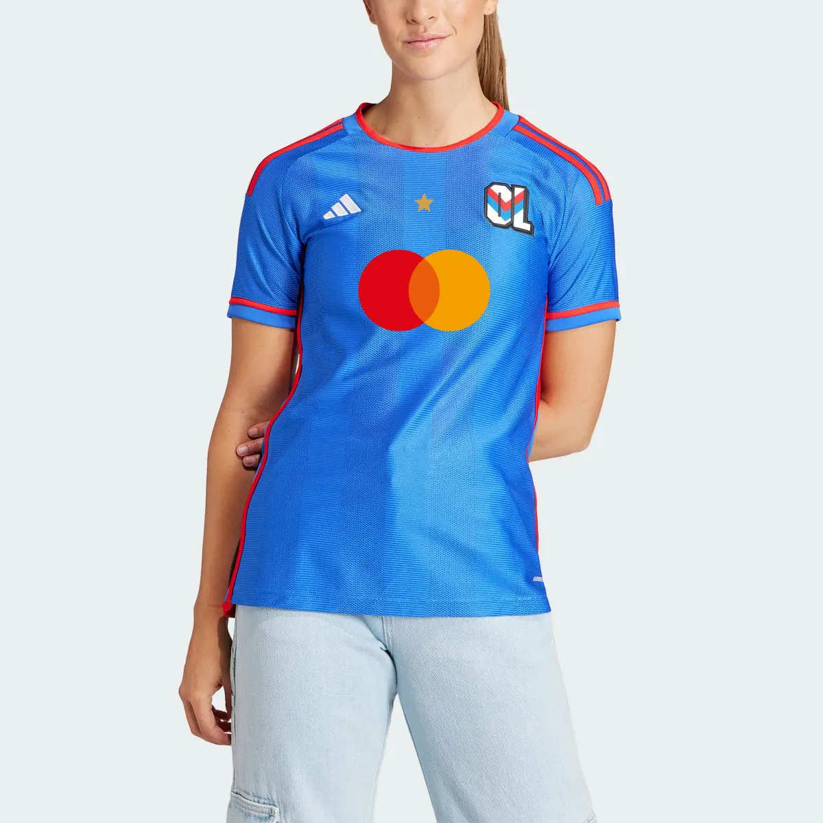 Adidas Camiseta segunda equipación Olympique de Lyon 23/24. 1