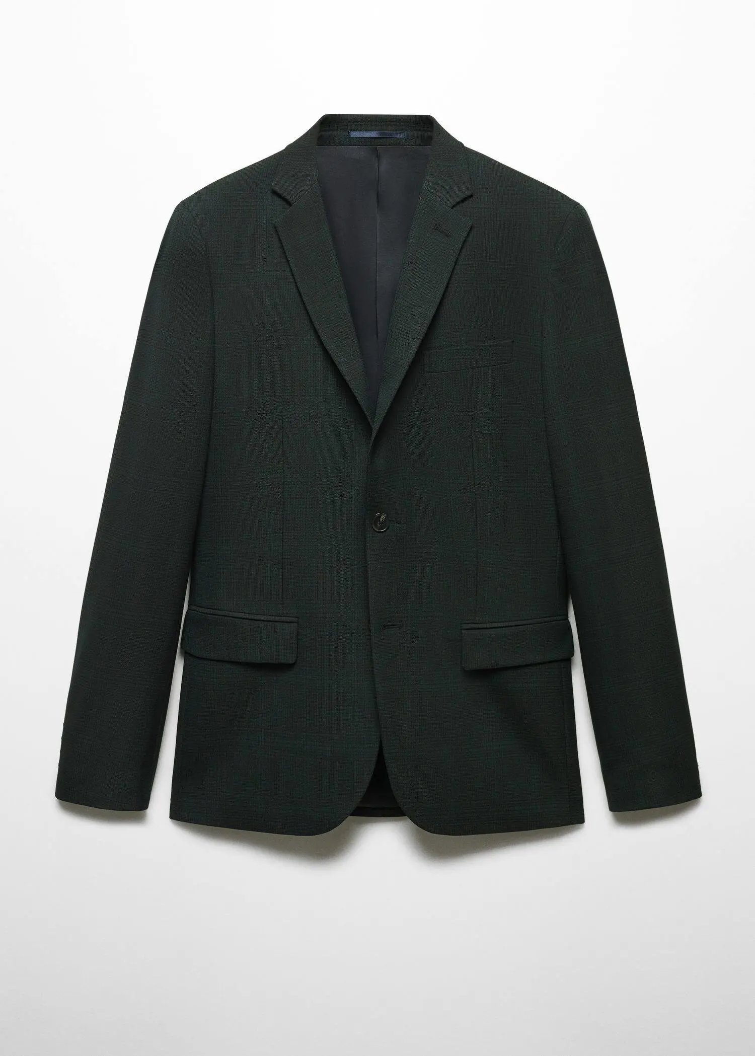 Mango Super slim-fit suit blazer in stretch fabric. 1
