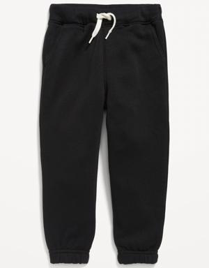 Old Navy Unisex Cinched-Hem Sweatpants for Toddlers black