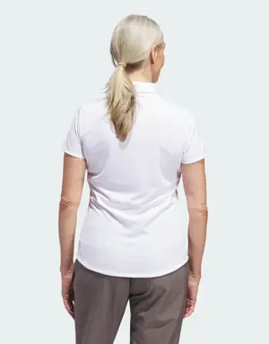 Adidas Women's Solid Performance Short Sleeve Polo Shirt. 3 Adidas Women's Solid Performance Short Sleeve Polo Shirt. 3