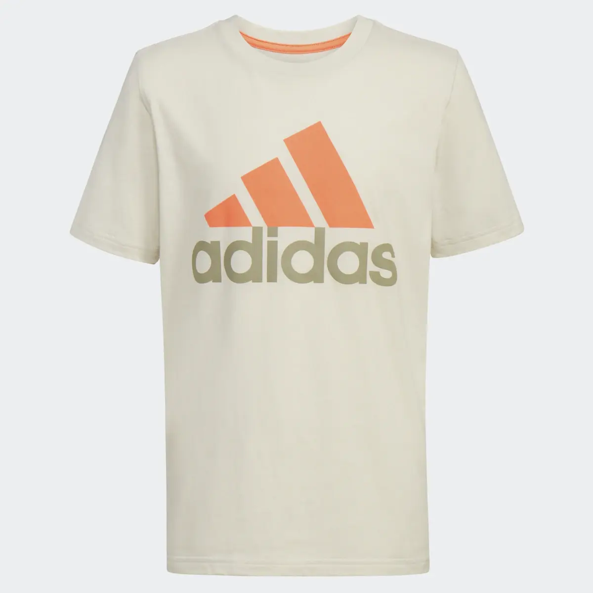 Adidas Short Sleeve 2-Tone Sportswear Logo Tee. 3