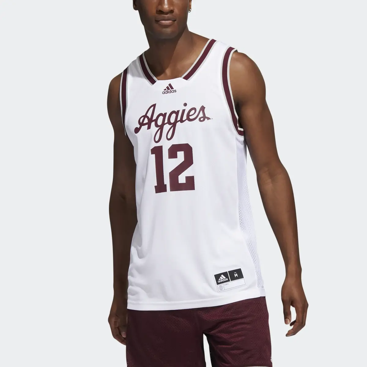 Adidas Aggies Swingman Jersey. 1