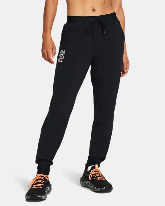 Under Armour Women's UA Day Of The Dead Armour Sport Woven Pants. 1