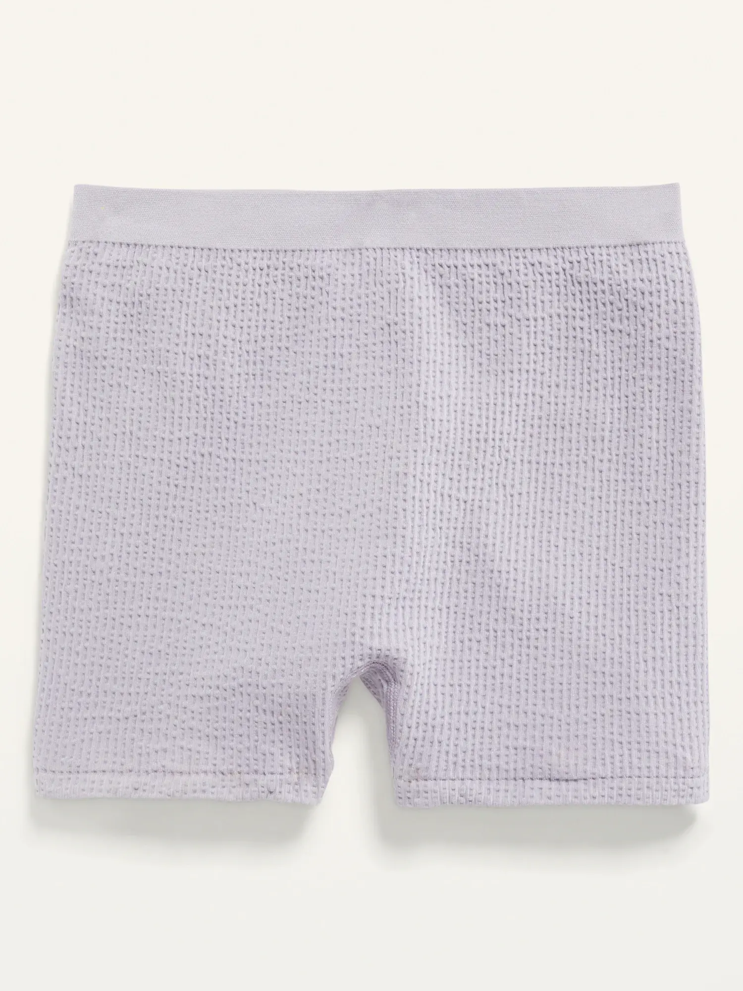 Old Navy High-Waisted Seamless Waffle-Knit Boyshort Boxer Briefs for Women -- 2-inch inseam purple. 1