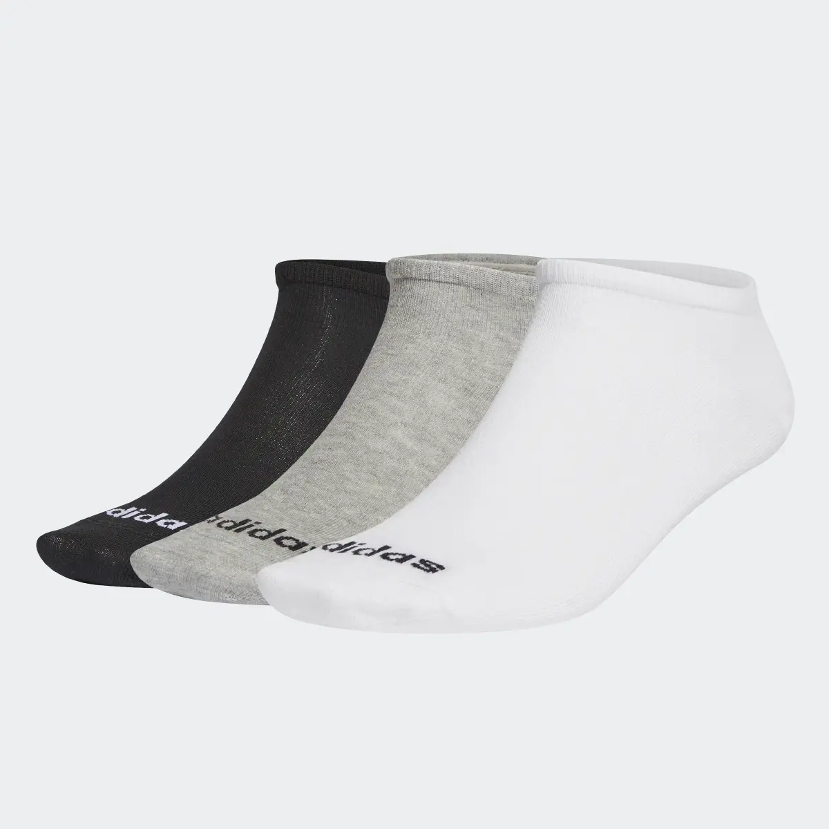 Adidas No-Show Socks 3 Pairs. 2