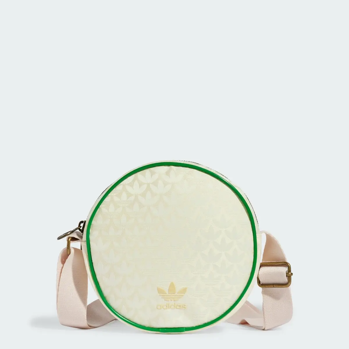 Adidas Borsa Trefoil Monogram Jacquard Round. 1