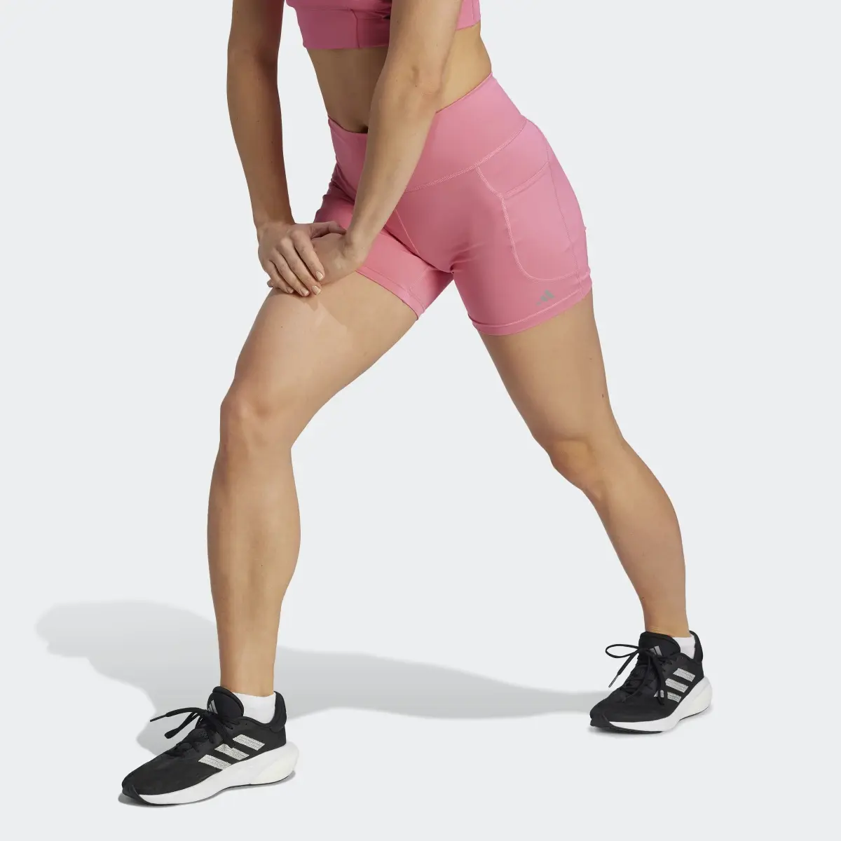 Adidas DailyRun 5-Inch Short Leggings. 1