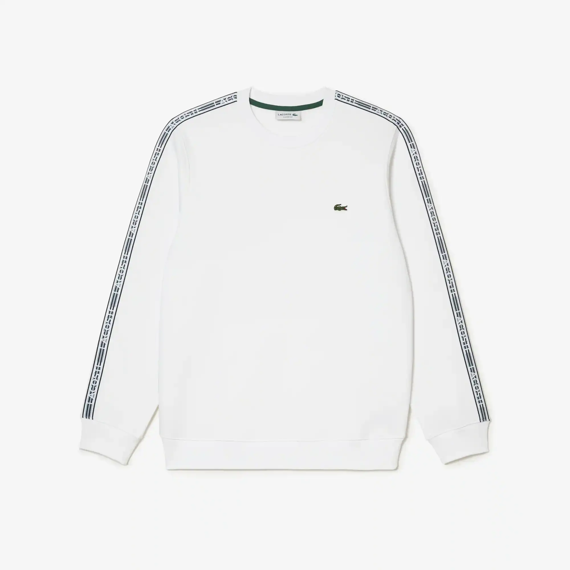 Lacoste Sweatshirt Jogger homme classic fit avec bandes siglées en molleton. 2