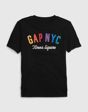 Kids NYC Gap Logo T-Shirt multi