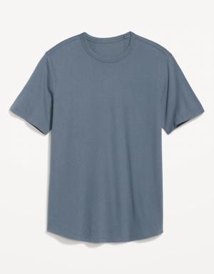 Old Navy Soft-Washed Curved-Hem T-Shirt for Men blue