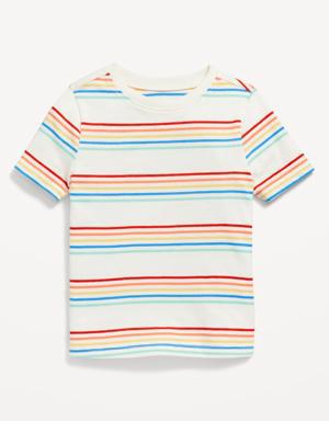 Old Navy Unisex Printed Crew-Neck T-Shirt for Toddler multi