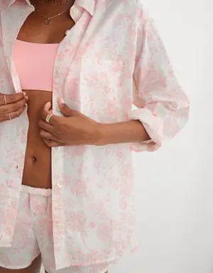 Poplin PJ-To-Party Shirt