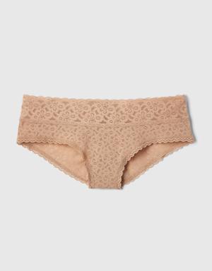 Lace Cheeky beige