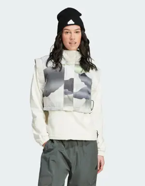 Adidas Veste crop sans manches imprimé camo City Escape. 2 Adidas Veste crop sans manches imprimé camo City Escape. 2