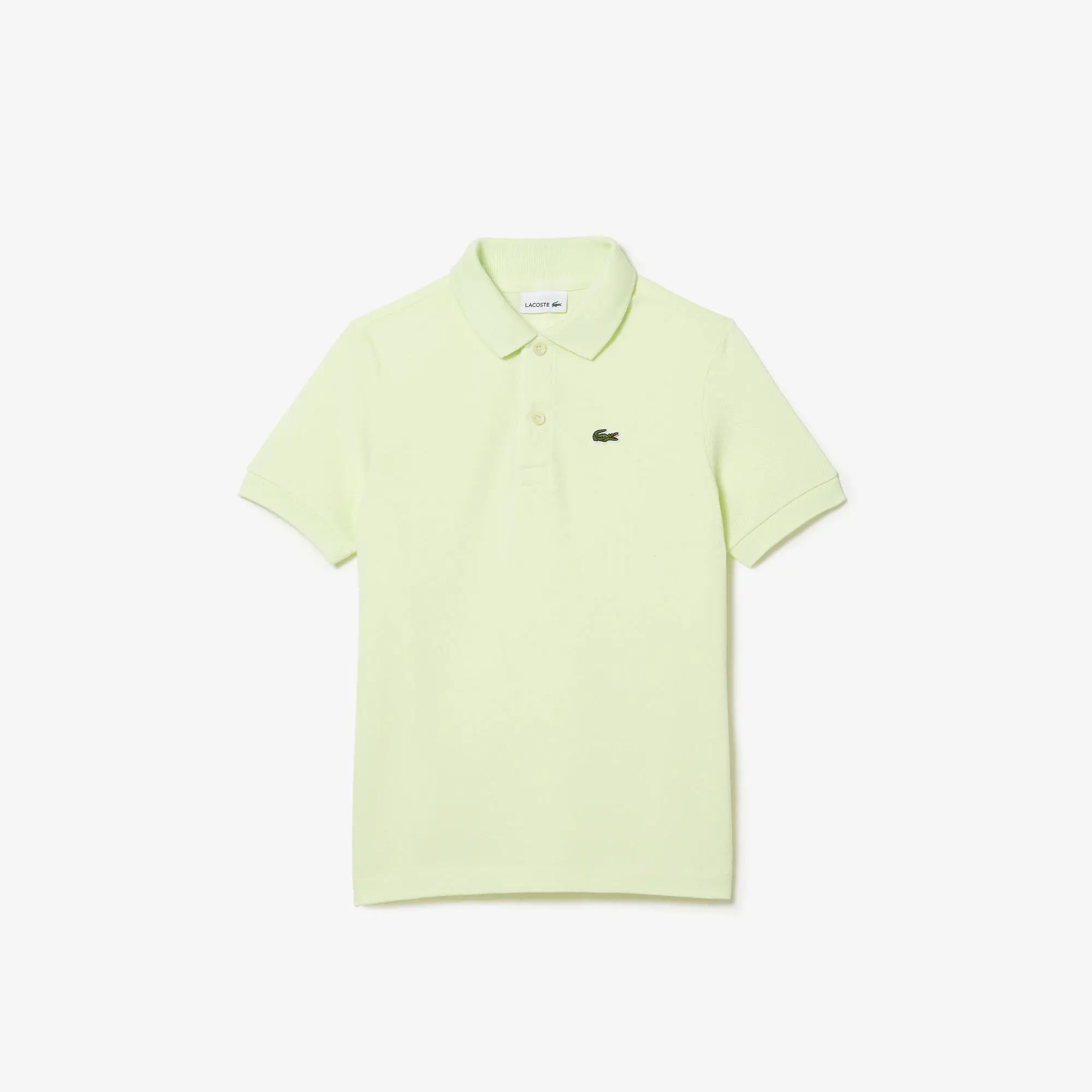 Lacoste Kids' Lacoste Regular Fit Petit Piqué Polo Shirt. 2